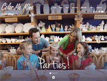 Tablet Screenshot of glenmills.colormemine.com